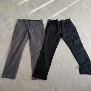 Michael Kors Chinos in Black and Gray
